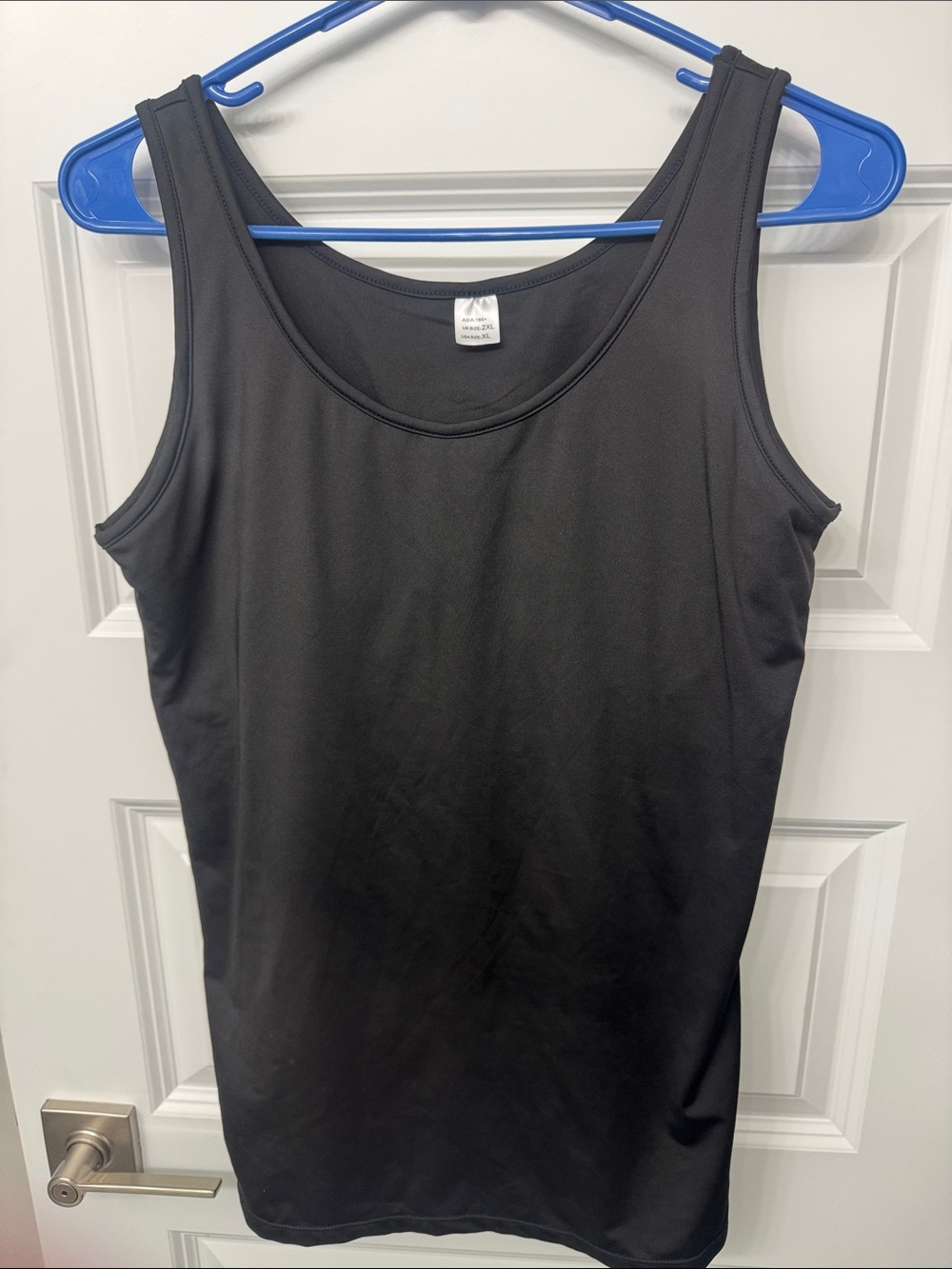 Black Women's Tank Top - Classic Scoop Neck